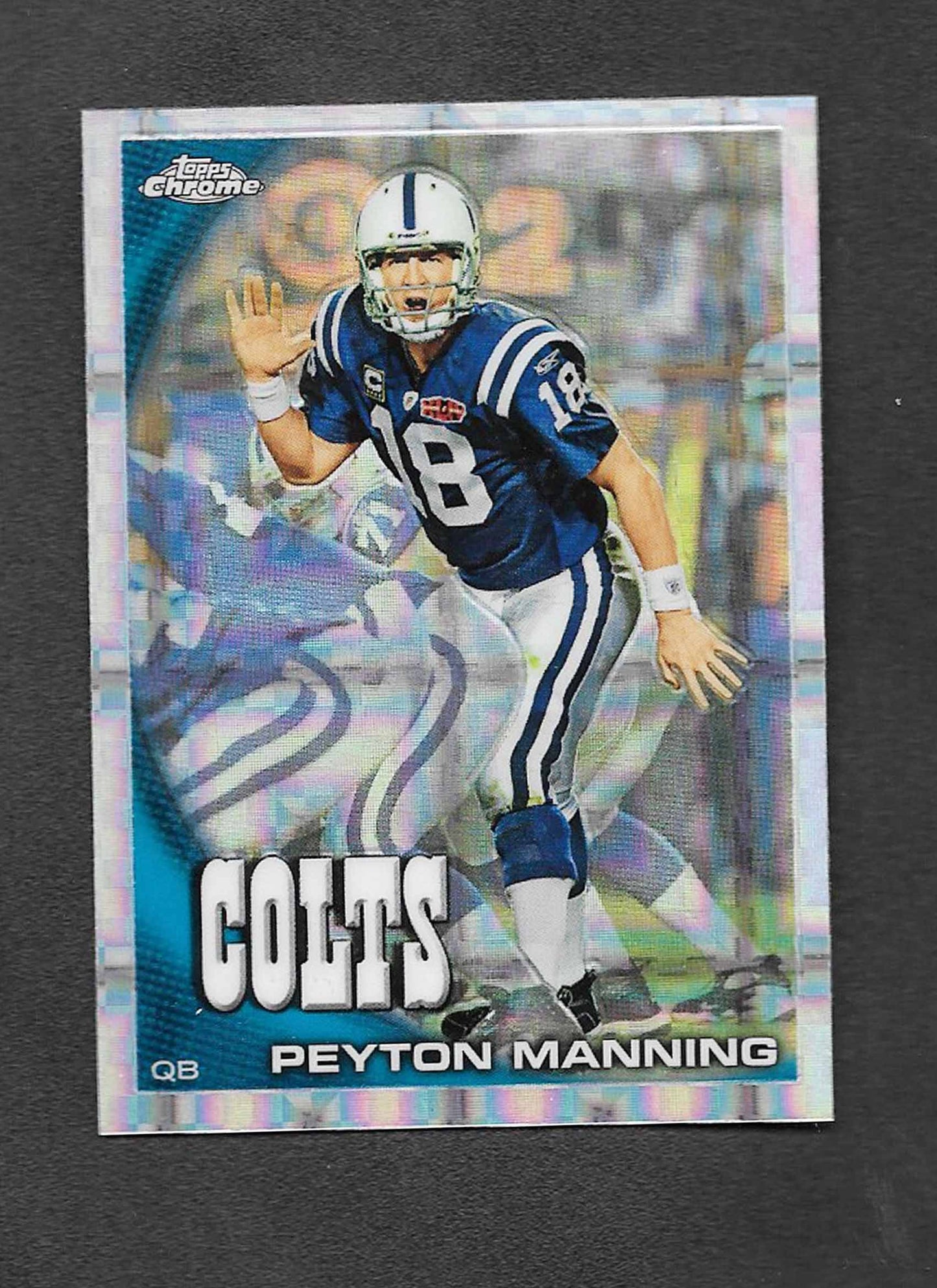 Manning, Peyton 2010 Topps HOF Chrome Xfractor #c50