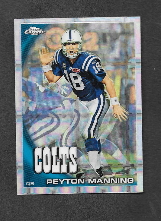 Manning, Peyton 2010 Topps HOF Chrome Xfractor #c50