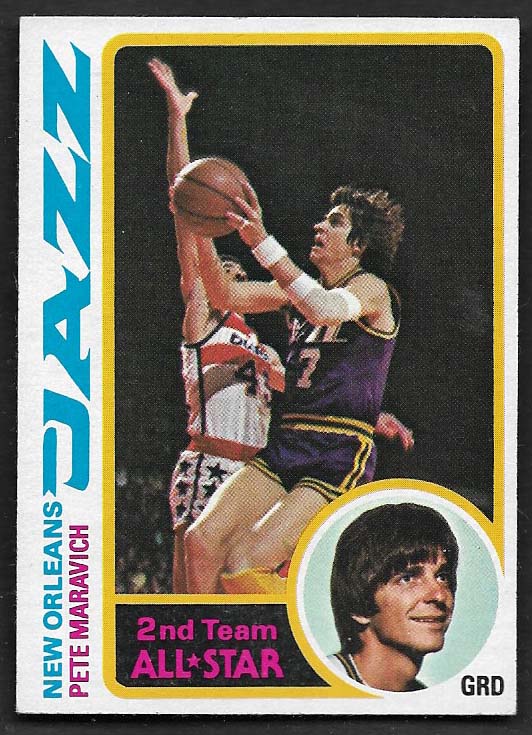 Maravich, Pete 1978 Topps 80  JAZZ
