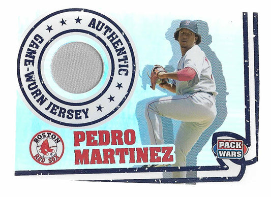 Martinez, Pedro 2005 Topps HOF Game worn jersey #pwr-pm