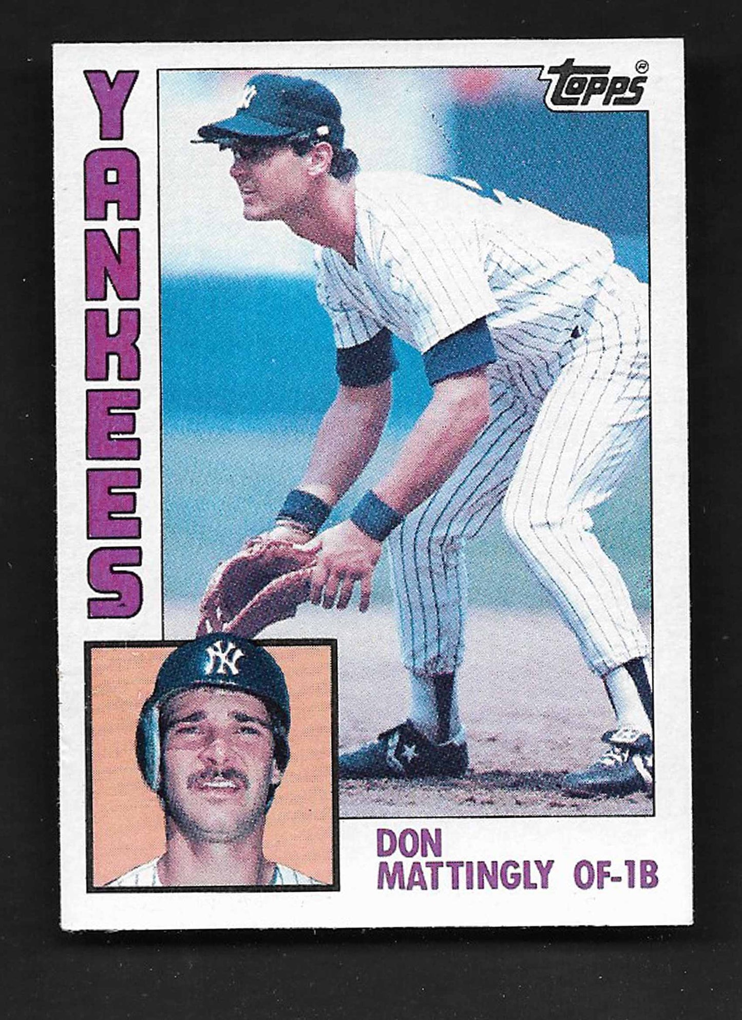 Mattingly, Don 1984 Topps #8  YANKEES  ROOKIE