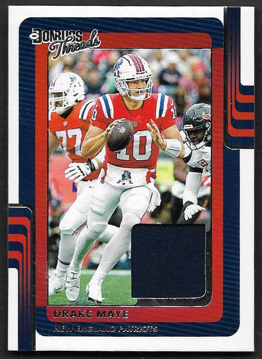 Maye, Drake 2025 Donruss Threads # dthdme  PATRIOTS