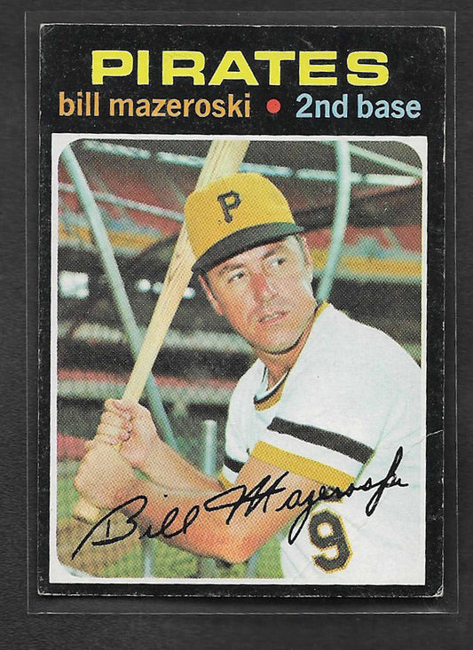 Mazeroski, Bill 1971 Topps #110  PIRATES