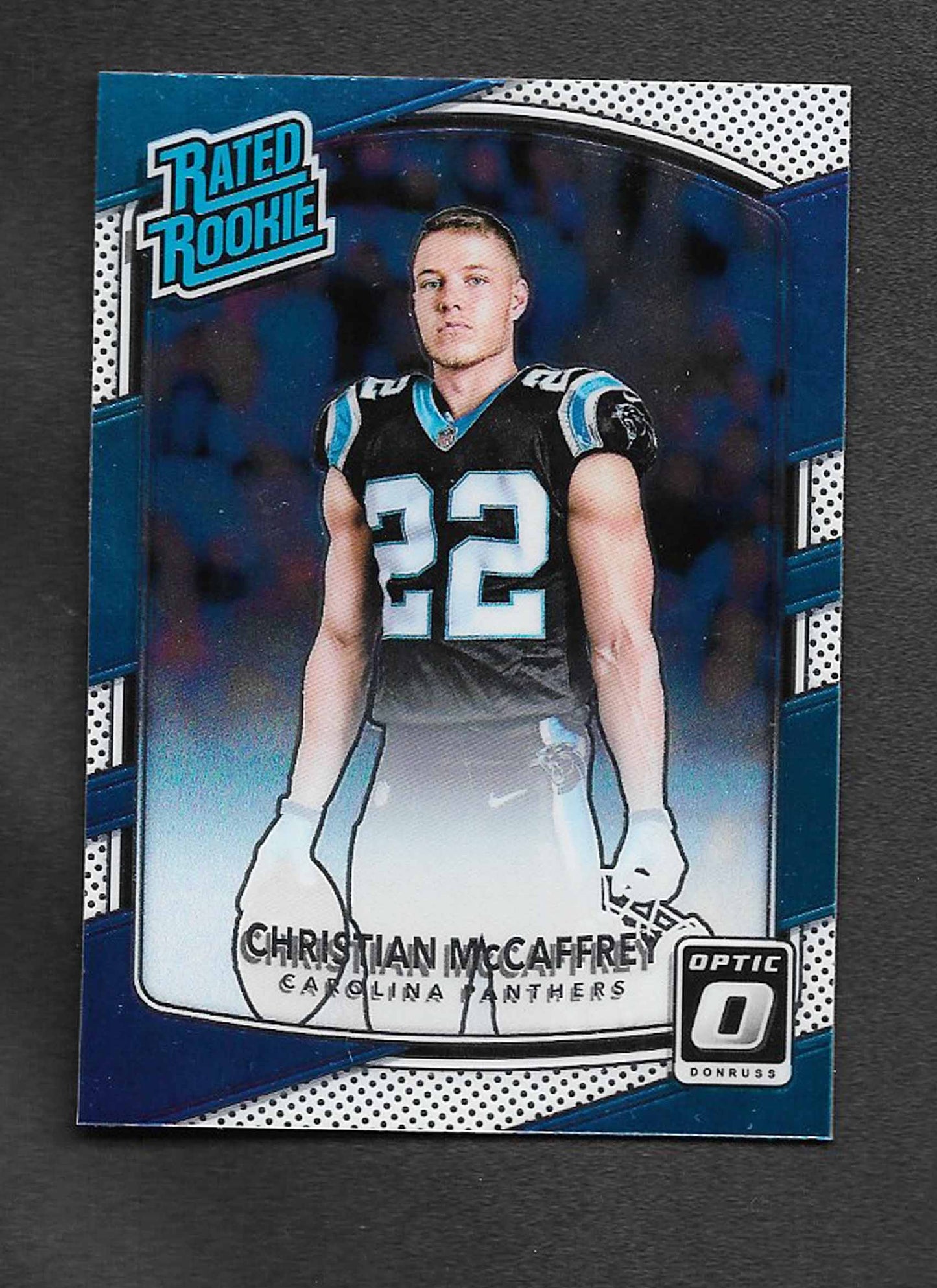 Mccaffrey, Christian 2017 Donruss optic rated rookie #168