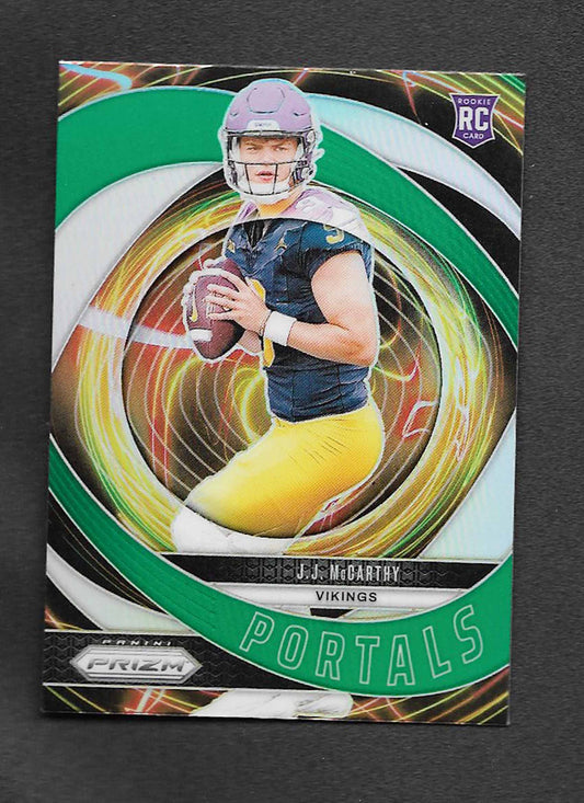 McCarthy, JJ 2024 Prizm Portals green #7
