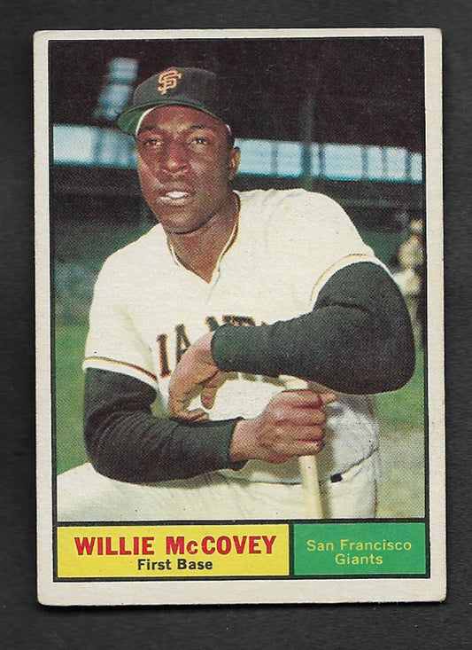 McCovey, Willie 1961 Topps HOF #517