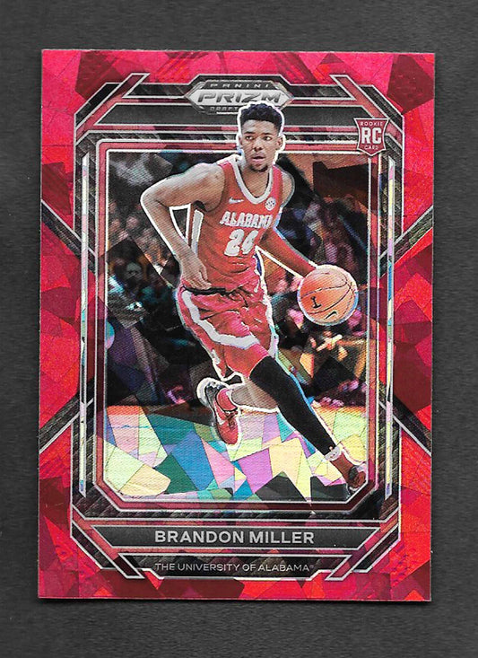 Miller, Brandon 2023 Prizm Draft red ice #63