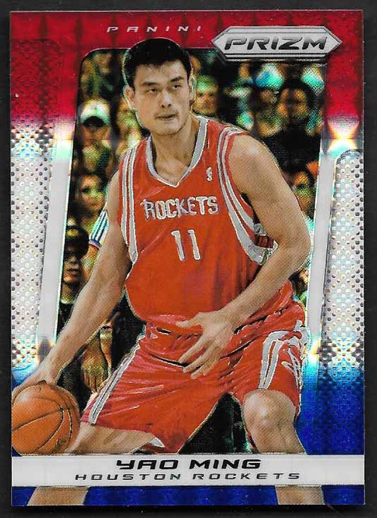 Ming, Yao 2013 Prizm red white blue #209  ROCKETS