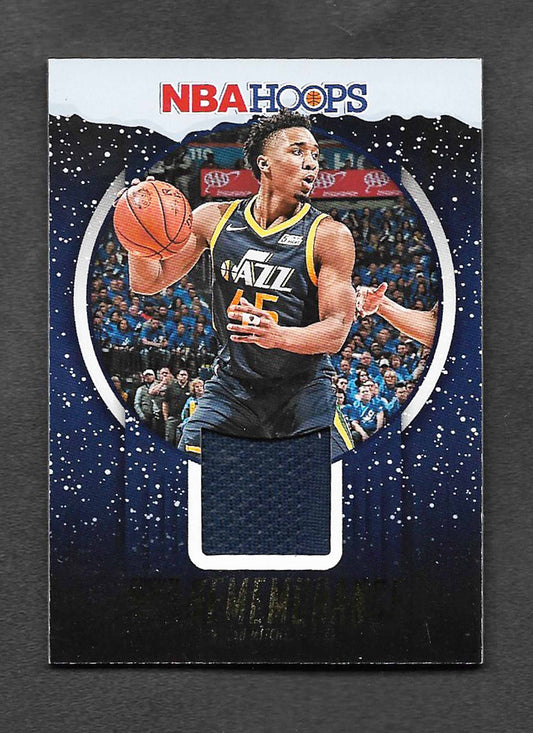 Mitchell, Donovan 2018 Hoops Rookie remembrance jersey #rrmit