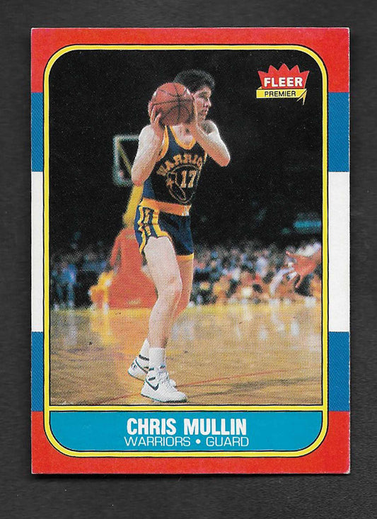 Mullin, Chris 1986 Fleer #77