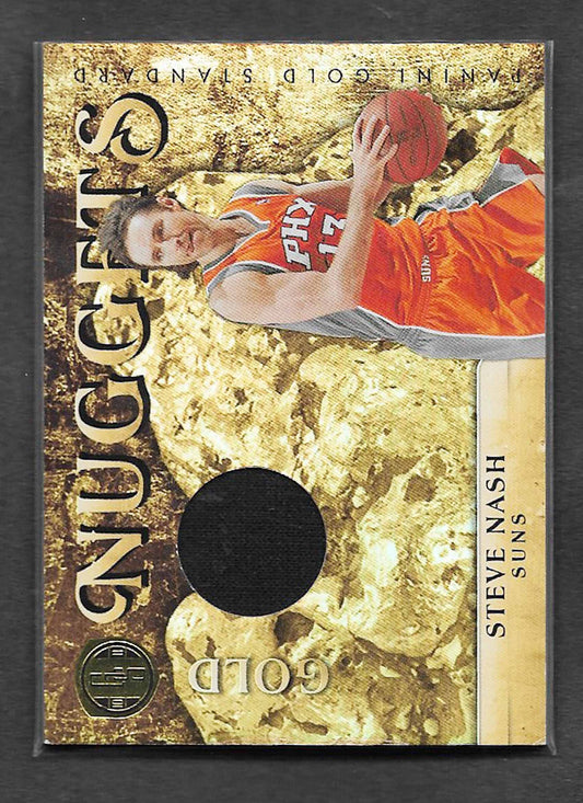 Nash, Steve 2011 Panini gold nugget jersey 62/199 #20