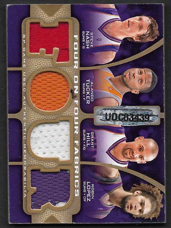 Nash, Hill 2009 SP 4 on 4 fabrics  24/65 SUNS WARRIORS