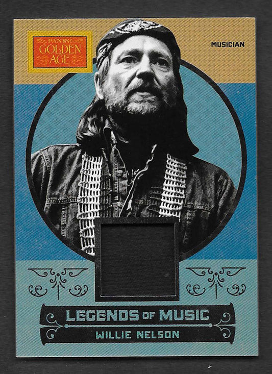 Nelson, Willie 2014 Panini Golden Age Legends of Music relic #7