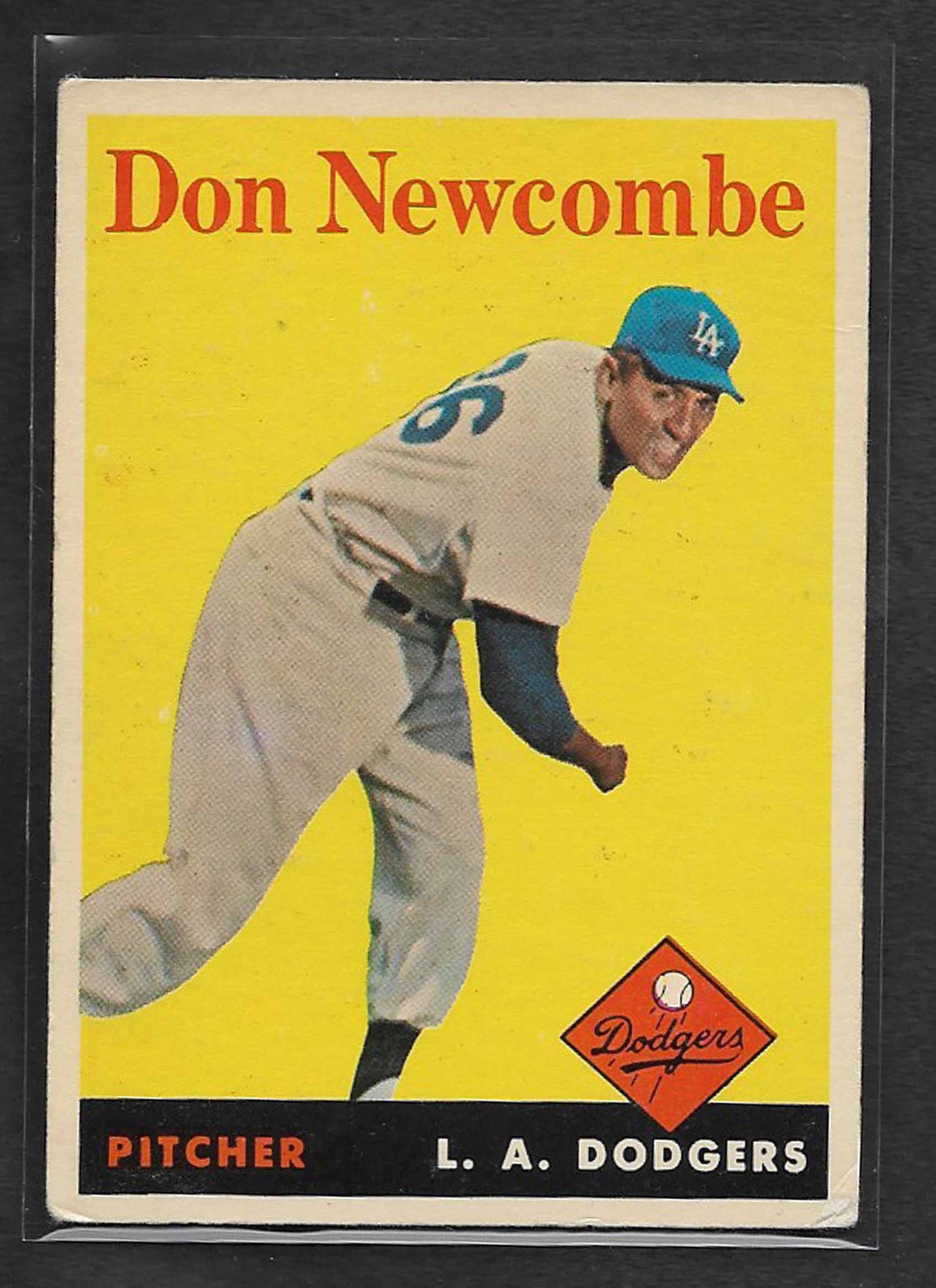 Newcombe, Don 1958 Topps #340  DODGERS