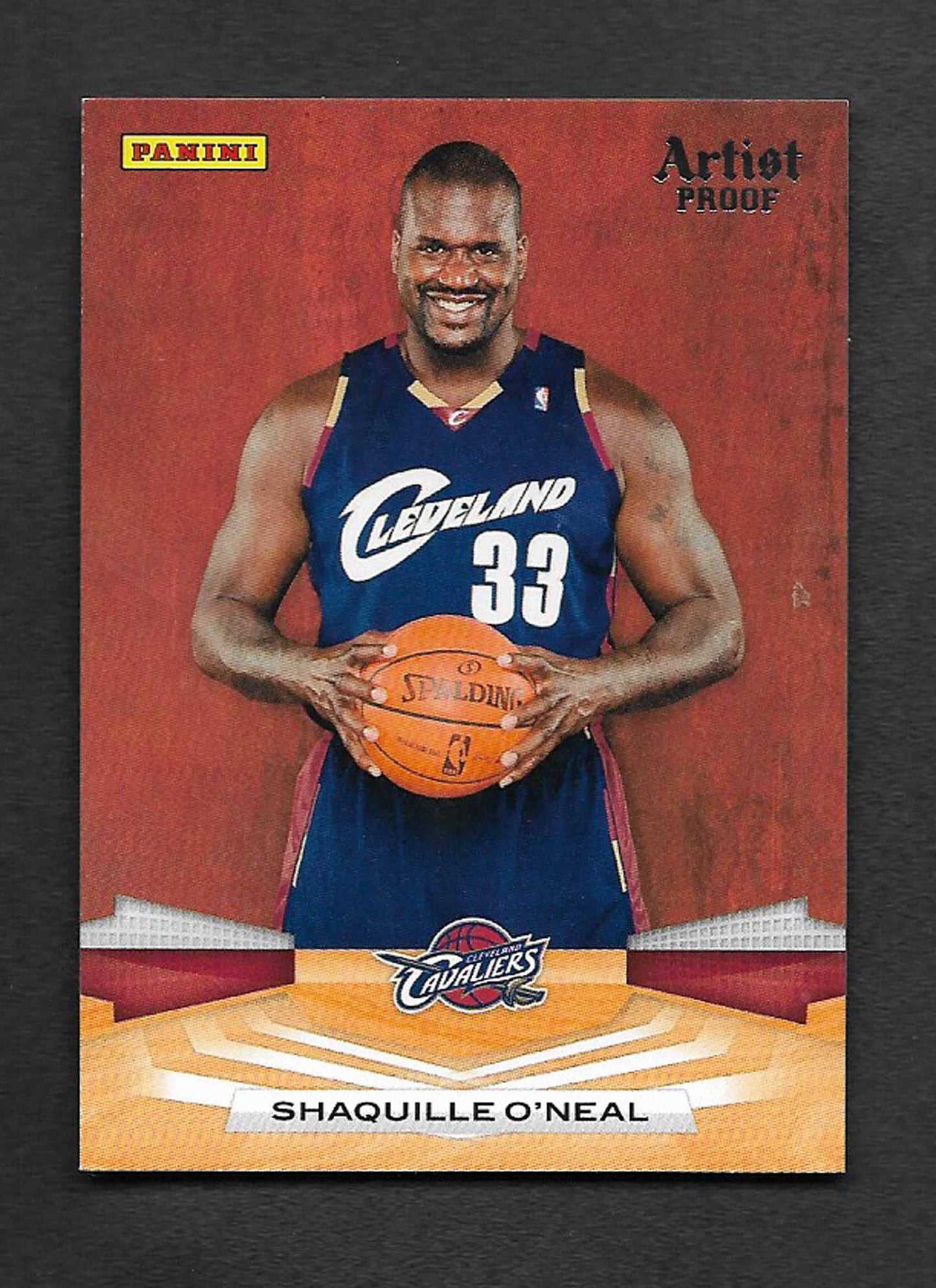 O'Neal, Shaquille 2009 Panini artist proof #66