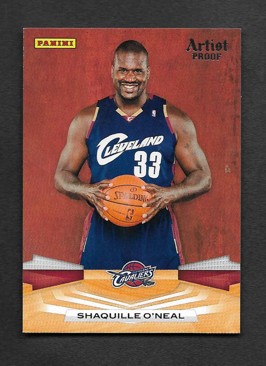 O'Neal, Shaquille 2009 Panini artist proof #66