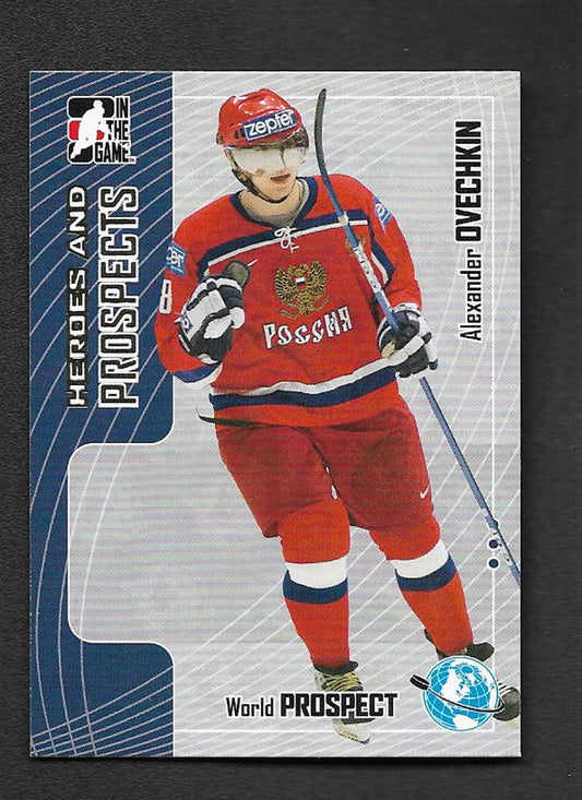 Ovechkin, Alexander 2005 Heroes and prospect #279 ROOKIE