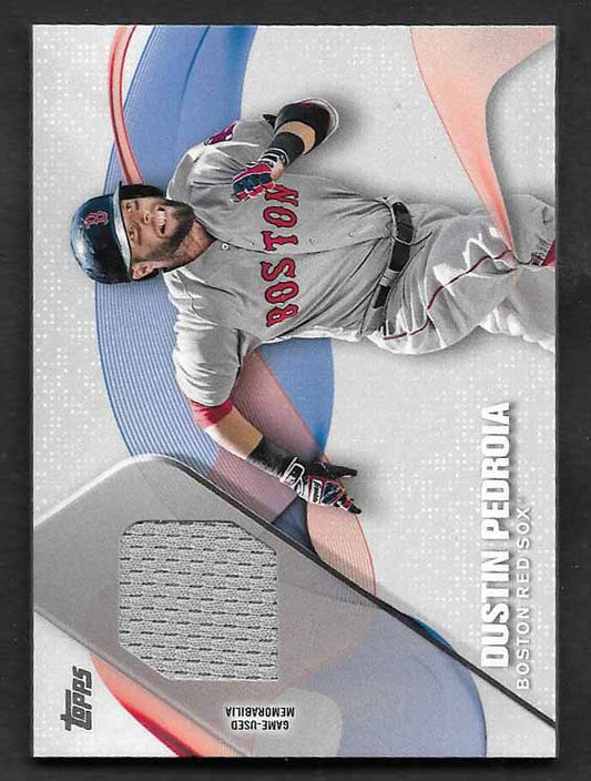Pedroia, Dustin 2017 Topps Major League Relic #mlmdpe  RED SOX