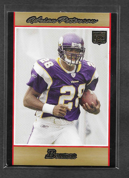 Peterson, Adrian 2007 Bowman Gold #126