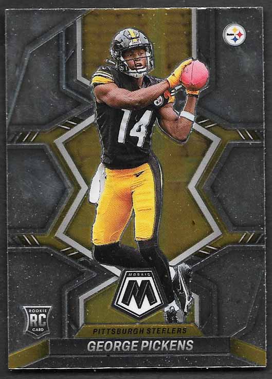 Pickens, George 2022 Panini Mosaic #318  ROOKIE COWBOYS