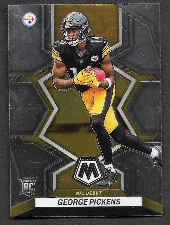 Pickens, George 2022 Panini Mosaic debut #282  ROOKIE COWBOYS