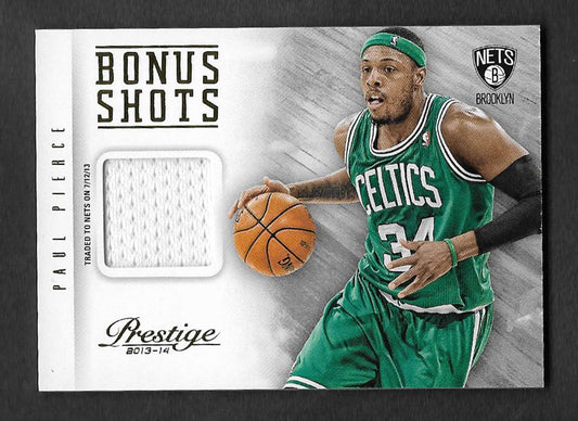 Pierce, Paul 2013 Prestige bonus shots jersey #2