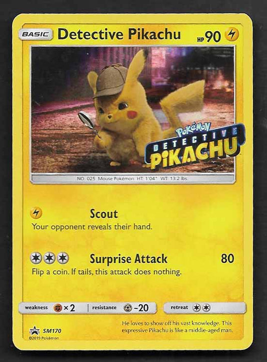 Detective Pikachu stamped #sm170