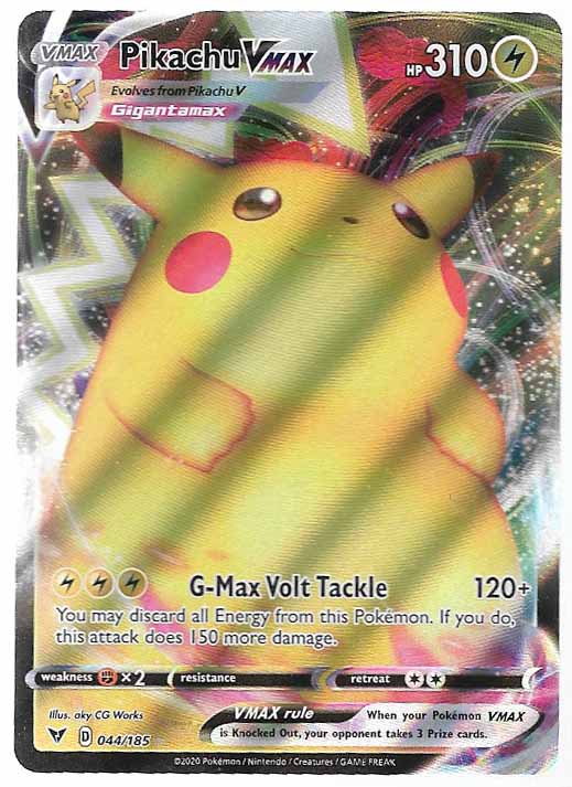 Pikachu vmax #44