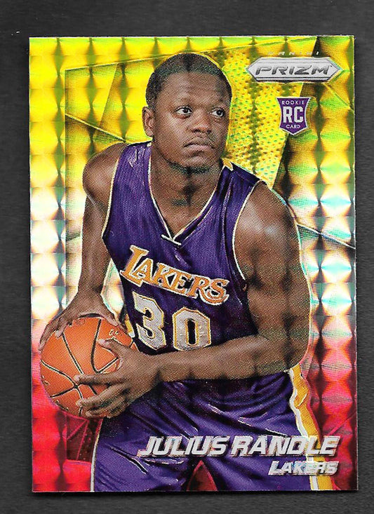 Randle, Julius 2014 Prizm yellow red #257