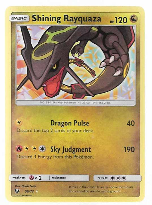 Shining Rayquaza 56
