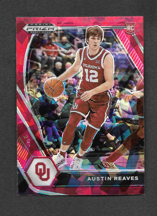 Reaves, Austin 2021 Prizm Draft red ice #49