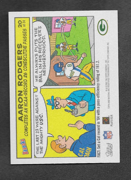 Rodgers, Aaron 2005 Bazooka comics #20