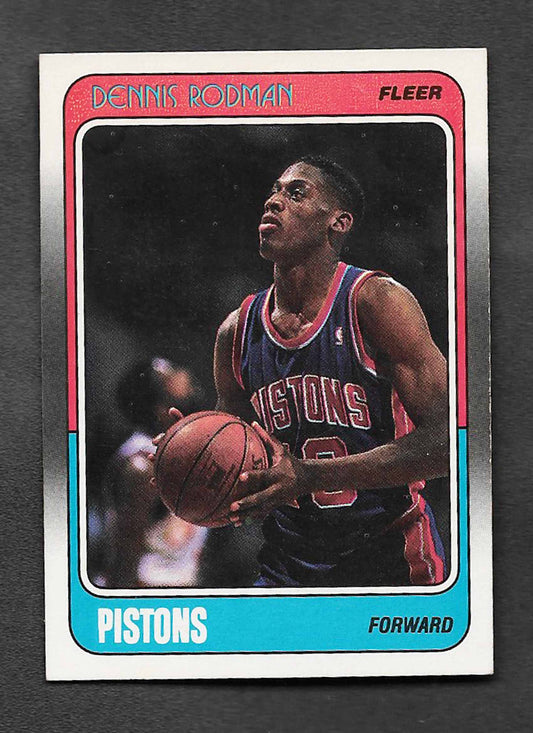 Rodman, Dennis 1988 Fleer #43