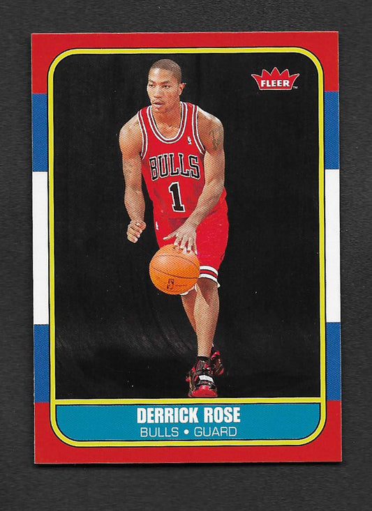 Rose, Derrick 2008 Fleer 1986 #86r163