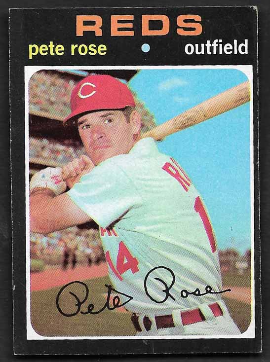 Rose, Pete 1971 Topps 100 RED PHILLIES