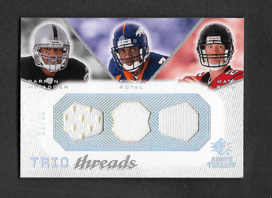 Ryan, Matt 2008 SP Trio threads mcfadden 26/60 #ttrrm