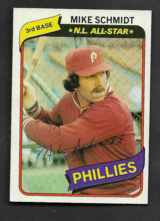 Schmidt, Mike 1980 Topps HOF #270