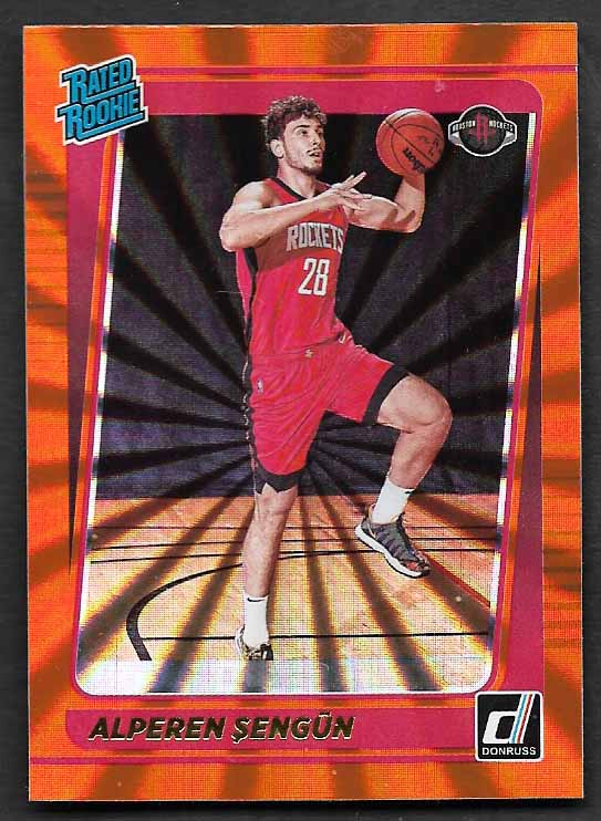 Sengun, Alperen 2021 Donruss Orange laser #219  ROOKIE ROCKETS