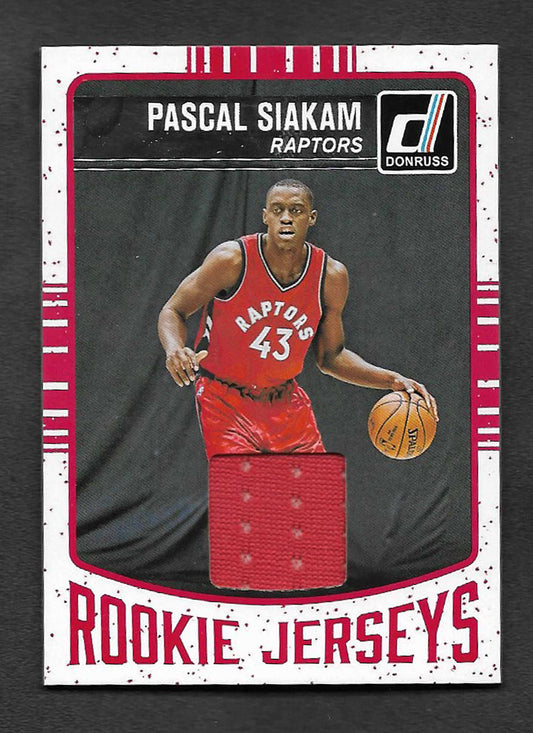 Siakam, Pascal 2016 Donruss rookie jerseys #52