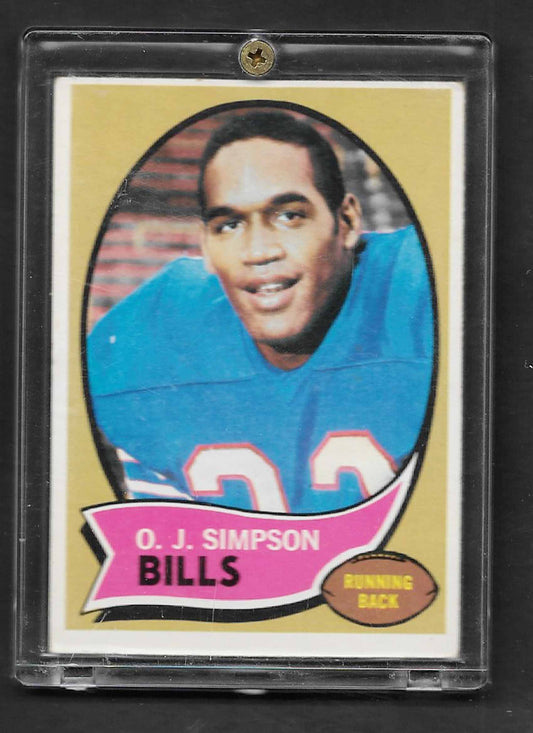 Simpson, OJ 1970 Topps HOF #90