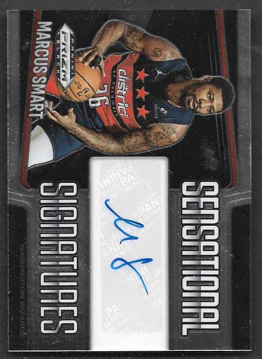 Smart, Marcus 2024 Prizm BLACK sensational signature auto #ss-smt WIZARDS COWBOYS