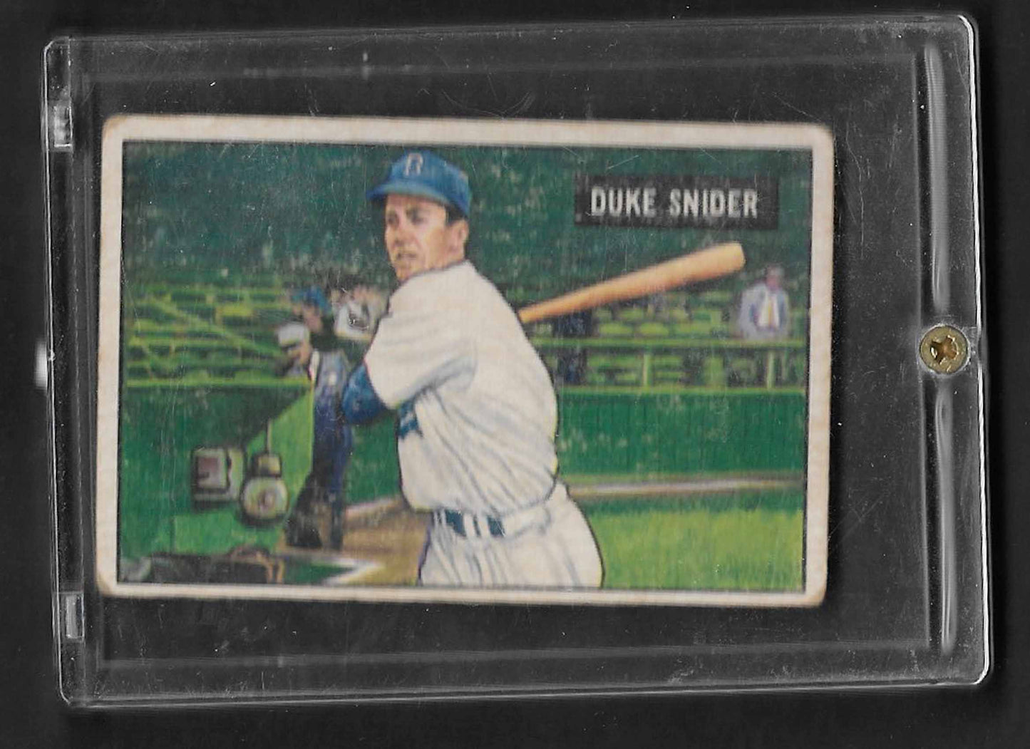 Snider, Duke 1951 Bowman HOF #low book price