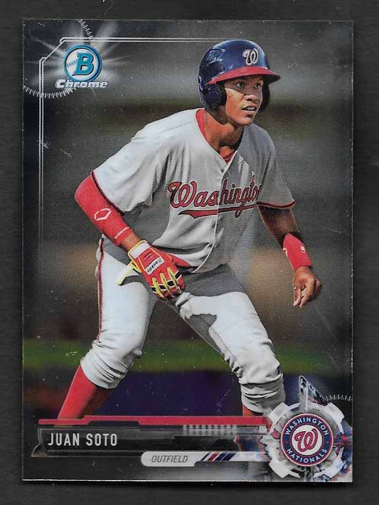 Soto, Juan 2017 Bowman Chrome #bdc162  ROOKIE METS PADRES NATIONALS
