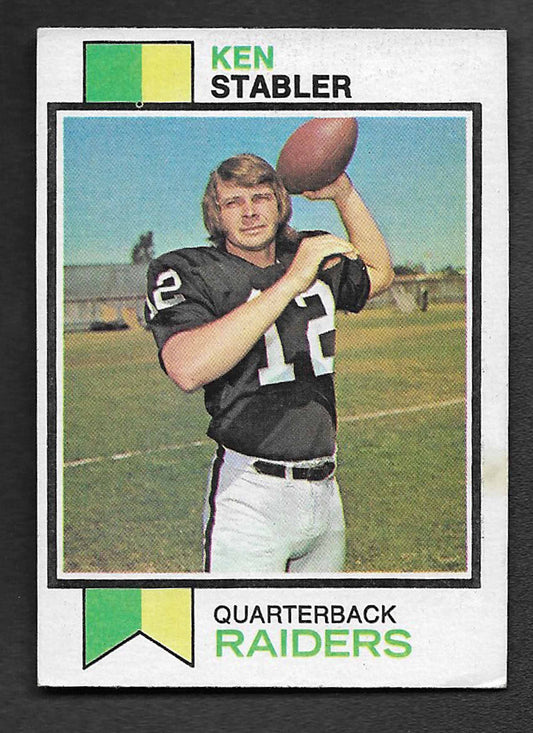 Stabler, Ken 1973 Topps HOF #487