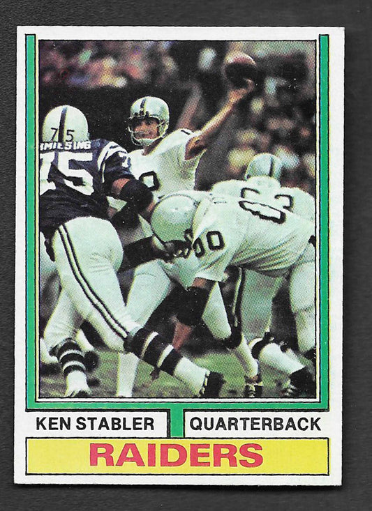 Stabler, Ken 1974 Topps HOF #451