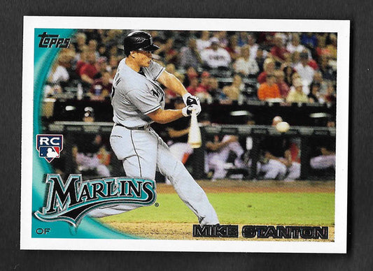 Stanton, Mike (Giancarlo) 2010 Topps Update