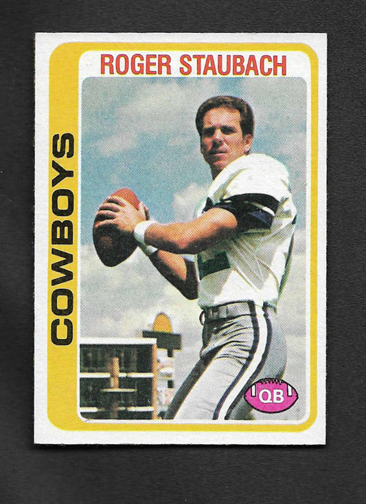 Staubach, Roger 1978 Topps HOF #166