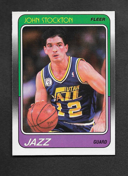 Stockton, John 1988 Fleer #115