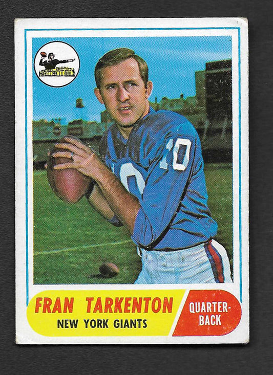 Tarkenton, Fran 1968 Topps HOF #161