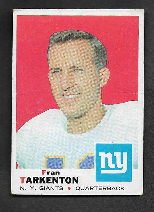 Tarkenton, Fran 1969 Topps HOF #150